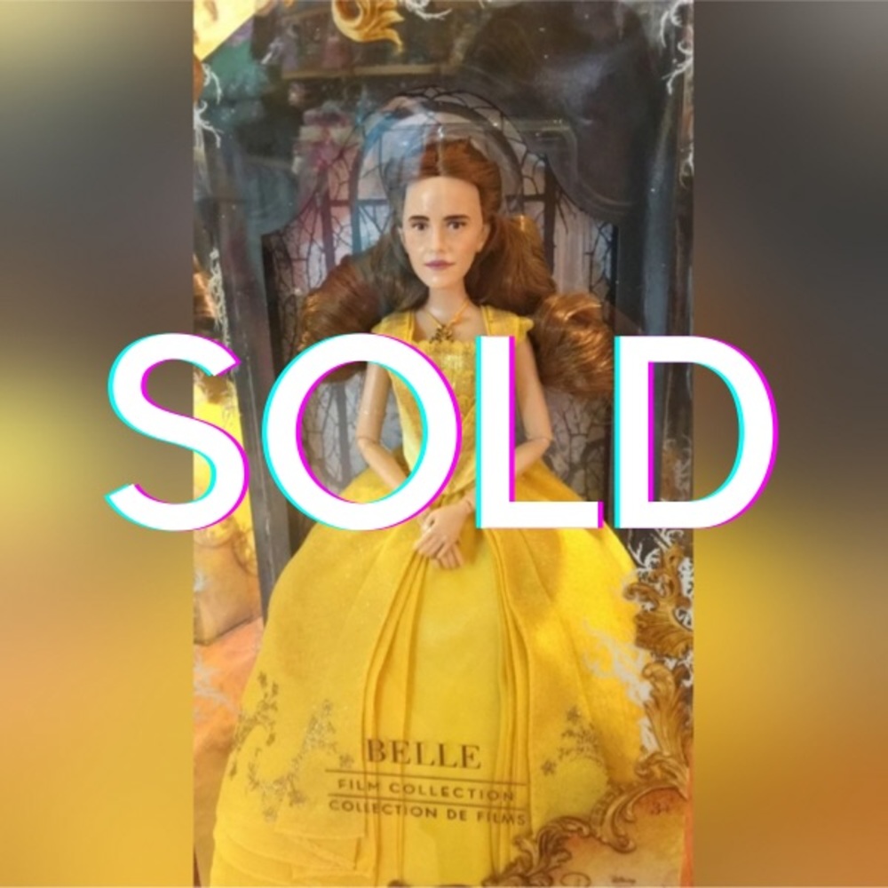 Belle Beauty Beast Doll Emma Watson Film Collection Rare 1st Ed Disney Store NEW